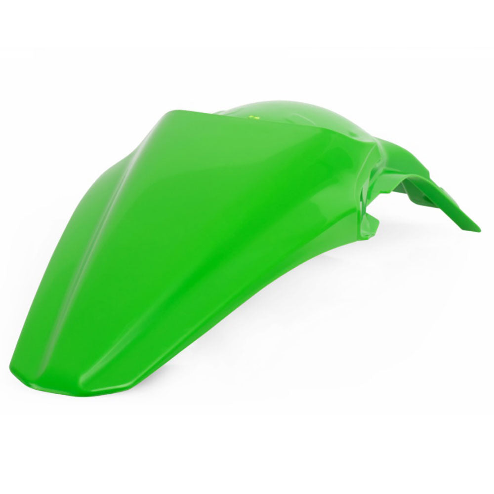 POLISPORT REAR FENDER KAWASAKI KX250F 13-16/KX450F 12-15 - GREEN