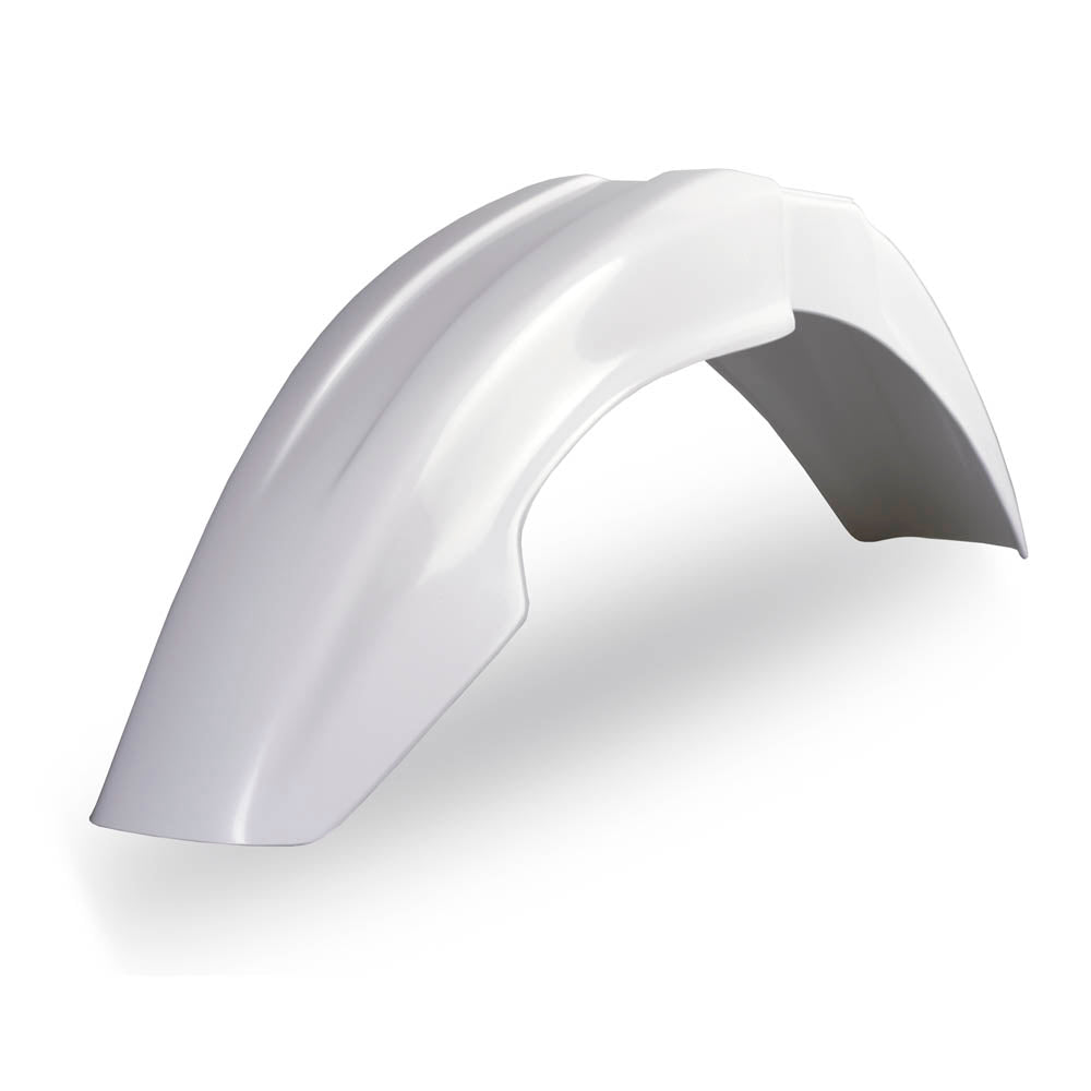 POLISPORT UNIVERSAL FRONT FENDER - WHITE