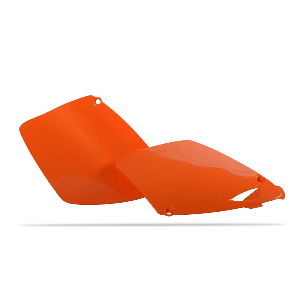 POLISPORT SIDE COVERS SX/EXC - ORANGE