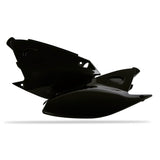 POLISPORT SIDE COVERS KAWASAKI KX125/250 03-08 - BLACK