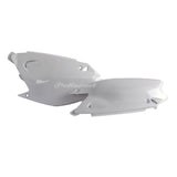 POLISPORT SIDE COVERS KAWASAKI KX125/250 03-08 - WHITE