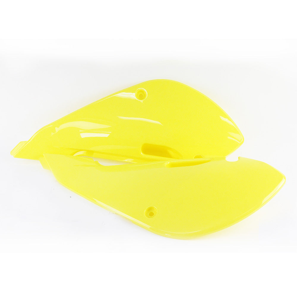 POLISPORT SIDE COVERS RM65 03-05/DRZ110 03-06 - YELLOW