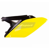 POLISPORT SIDE COVERS SUZUKI RM-Z250 10-18 - BLACK/YELLOW