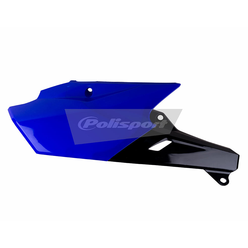 POLISPORT SIDE COVERS YZ250F 14-18/YZ450F 14-17 - BLUE/BLACK