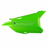 POLISPORT SIDE COVERS KAWASAKI KX85 14-22 - GREEN