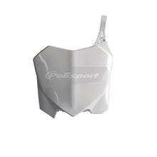 Load image into Gallery viewer, POLISPORT FRONT NUMBER PLATE CRF250R 10-13/CRF450R 09-12 - WHITE