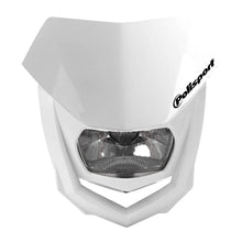 Load image into Gallery viewer, POLISPORT HEADLIGHT HALO - WHITE / WHITE