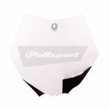 POLISPORT FRONT NUMBER PLATE KTM 85 SX 13-17 - WHITE