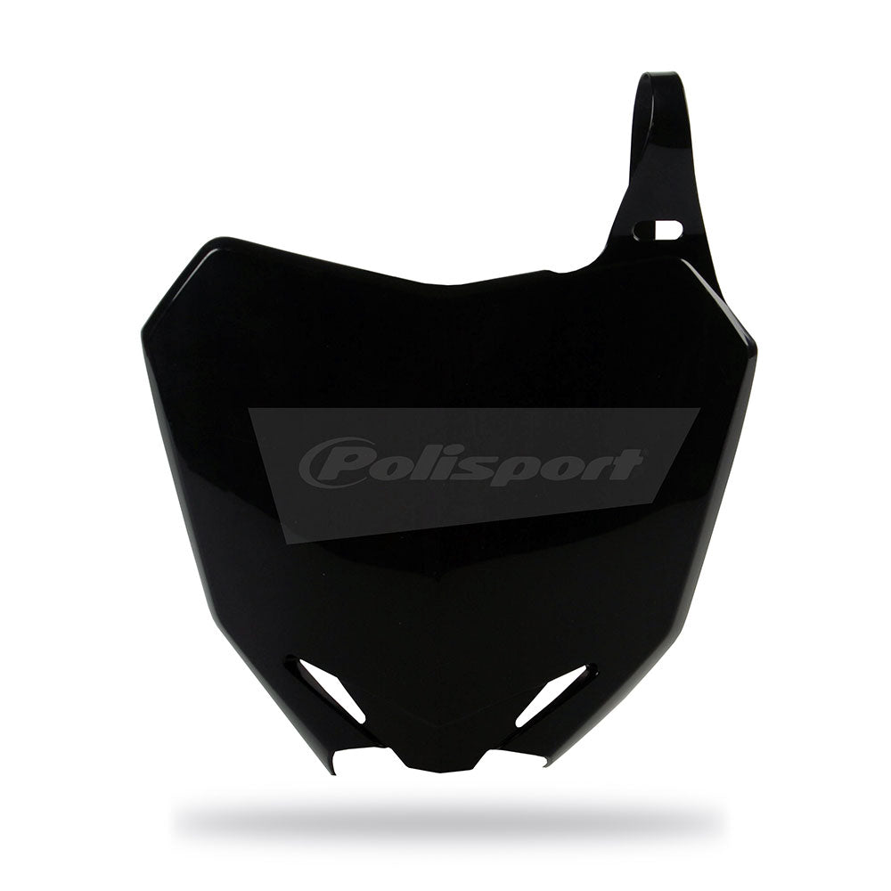 POLISPORT FRONT NUMBER PLATE SUZUKI RM-Z250 10-17/RM-Z450 08-17 - BLACK