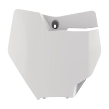 Load image into Gallery viewer, POLISPORT FRONT NUMBER PLATE KTM 85SX 18 - WHITE