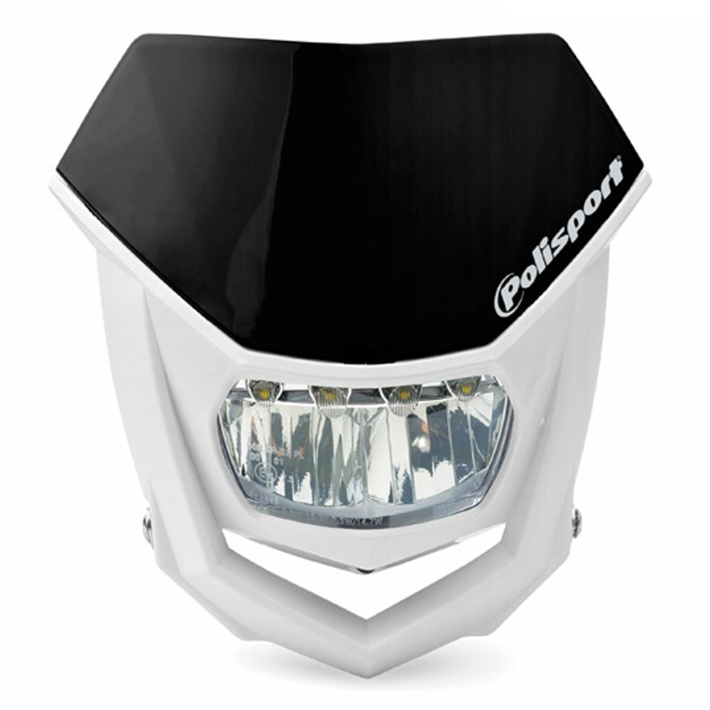 POLISPORT HALO LED HEADLIGHT - BLACK