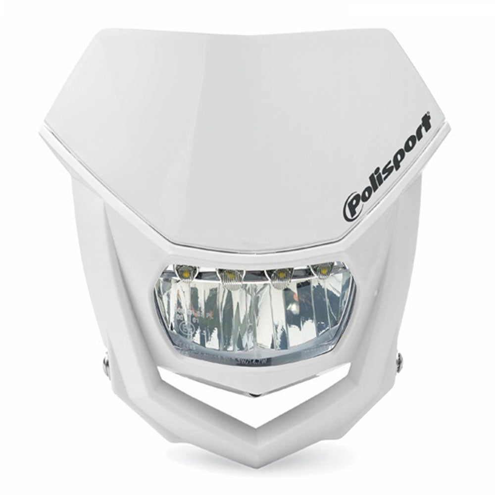 POLISPORT HALO LED HEADLIGHT - WHITE