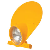 POLISPORT PRESTON PETTY HEADLIGHT NUMBER PLATE - HALOGEN - DARK YELLOW