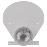 POLISPORT PRESTON PETTY HEADLIGHT NUMBER PLATE - HALOGEN - WHITE