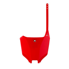 Load image into Gallery viewer, POLISPORT FRONT NUMBER PLATE HONDA - RED