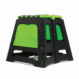 POLISPORT FOLDABLE BIKE STAND - GREEN