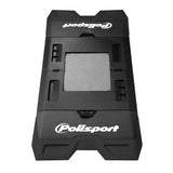 POLISPORT FOLDABLE BIKE MAT - BLACK/BLACK