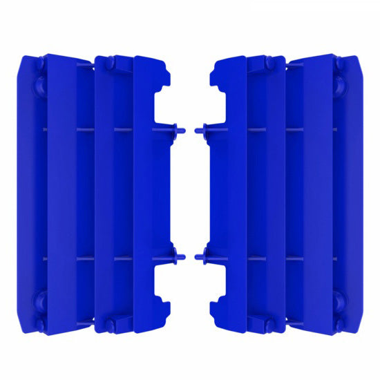 POLISPORT RADIATOR LOUVERS YAMAHA YZ125/250 05-21 - BLUE