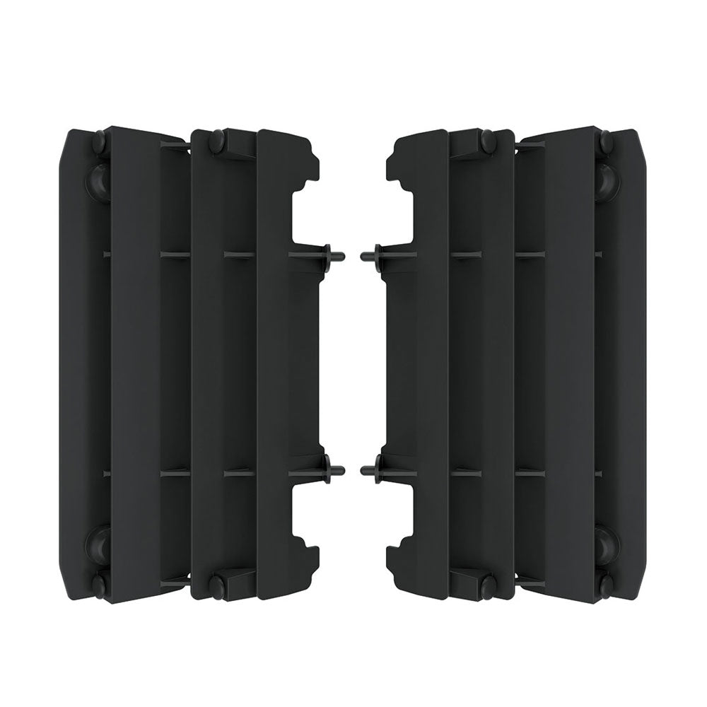 POLISPORT RADIATOR LOUVRES YAMAHA YZ125/250 05-21 - BLACK
