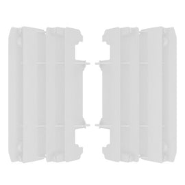 POLISPORT RADIATOR LOUVERS YAMAHA YZ125/250 05-21 - WHITE