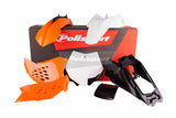 POLISPORT PLASTICS MX KIT KTM 65 SX 12-15 - 2012 OEM COLOUR - INCLUDES AIRBOX AND SHOCK FLAP