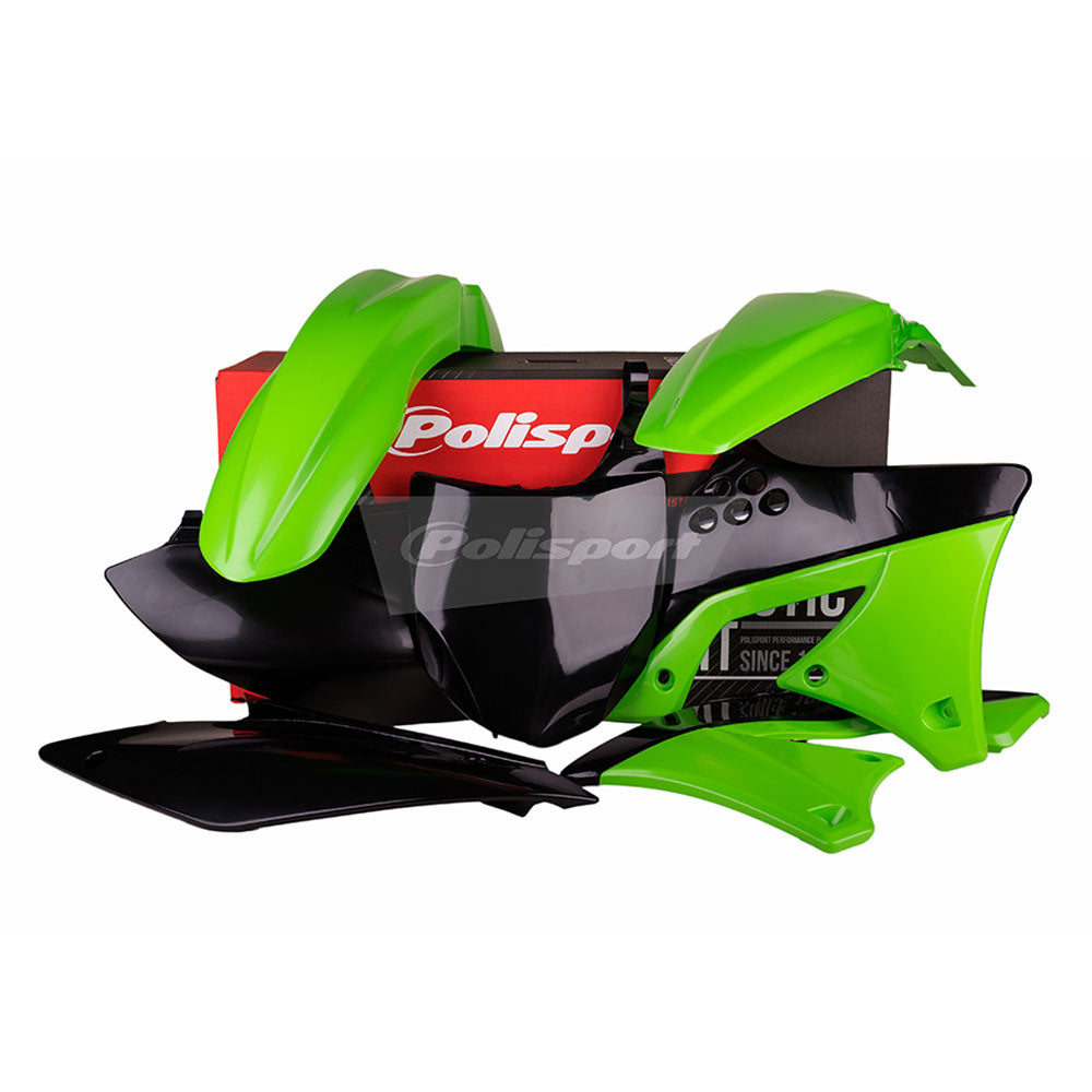 POLISPORT PLASTICS MX KIT KAWASAKI KX250F 09-12 - 2012 OEM COLOUR