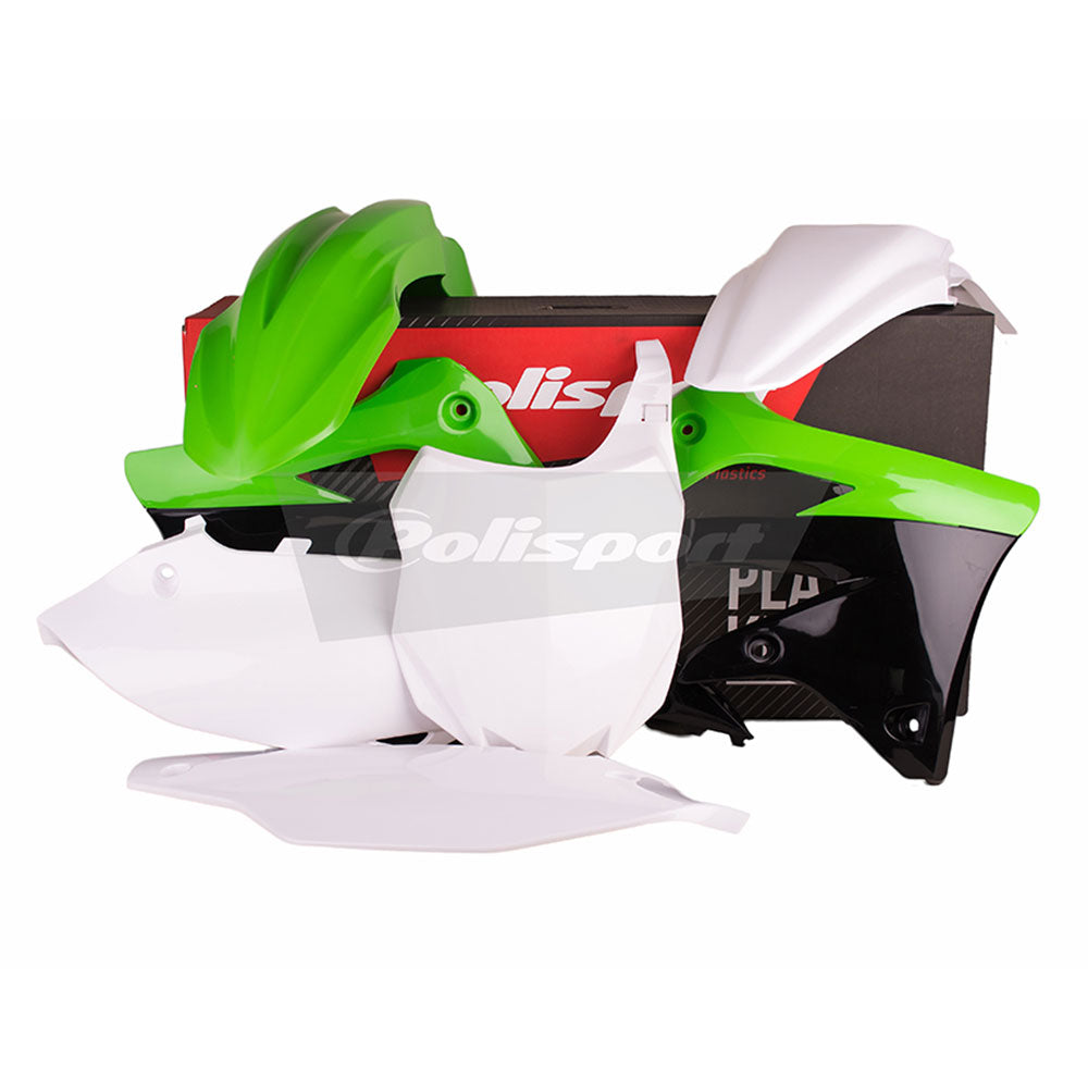 POLISPORT PLASTICS MX KIT KAWASAKI KX450F 13-15 - OEM