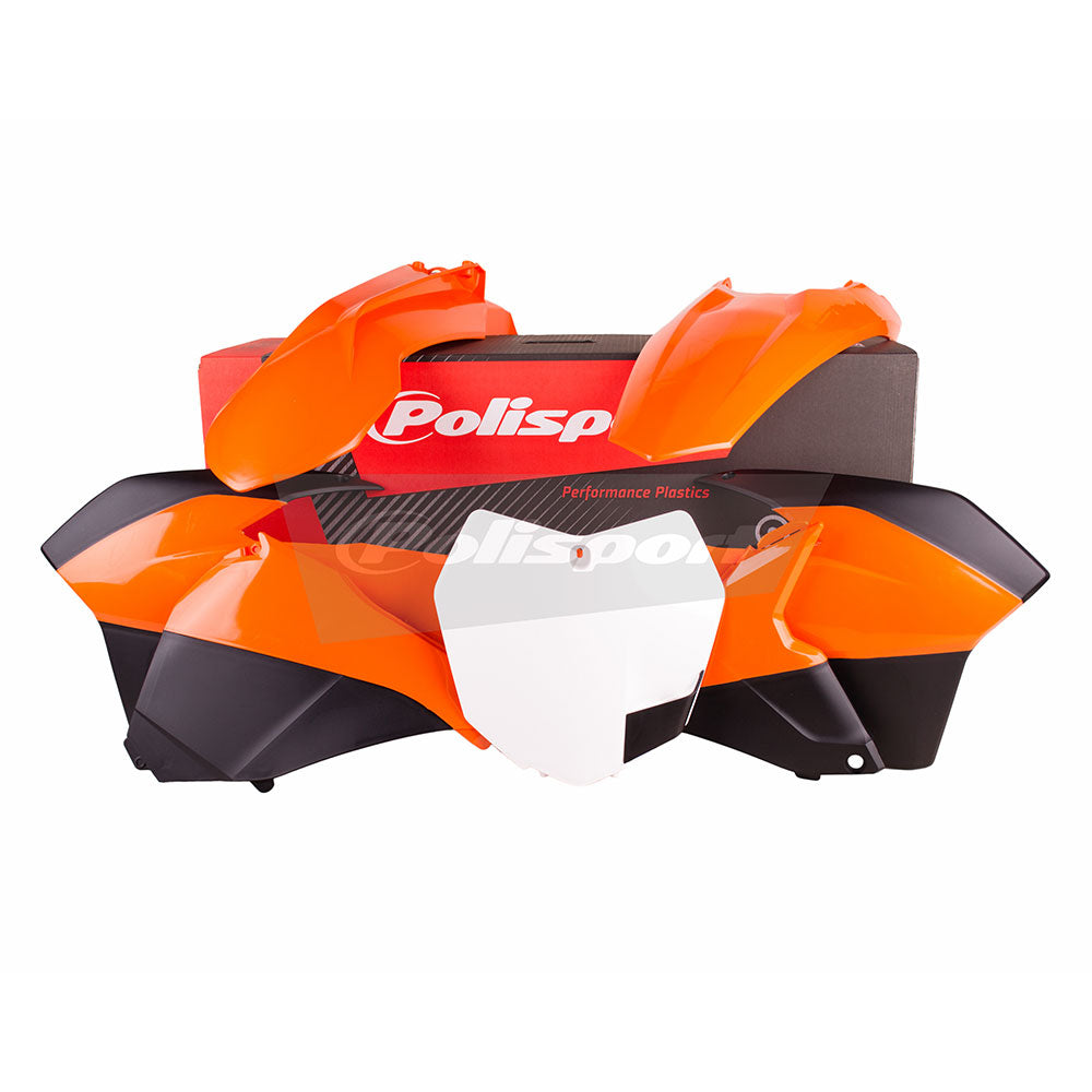 POLISPORT PLASTICS MX KIT KTM SX/SX-F 13-15 - 2013-2014 OEM COLOUR