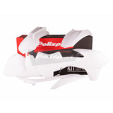 POLISPORT PLASTICS MX KIT KTM SX/SX-F 13-15 - WHITE