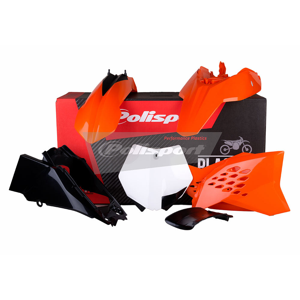 POLISPORT PLASTICS MX KIT KTM 65 SX 12-15 - 2013-2015 OEM COLOUR