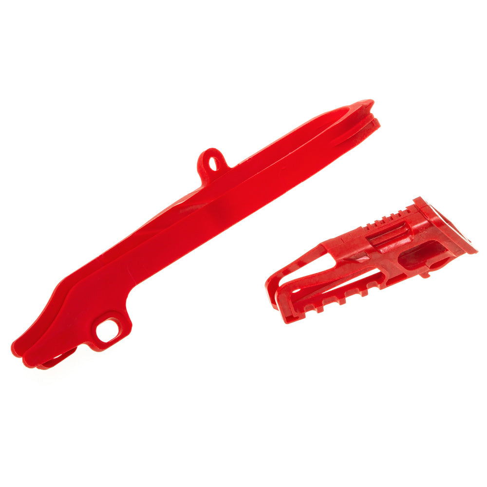 POLISPORT CHAIN GUIDE & SLIDER KIT HONDA CRF250R 11-13/CRF450R 11-12 - RED