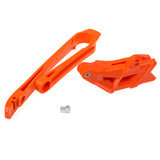 POLISPORT CHAIN GUIDE & SLIDER KIT KTM 125/250 SX 2011 - ORANGE