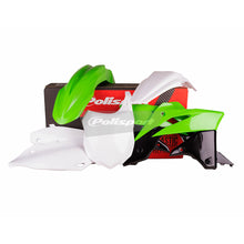 Load image into Gallery viewer, POLISPORT PLASTICS MX KIT KAWASAKI KX250F 13-16 - 2014-2015 OEM COLOUR