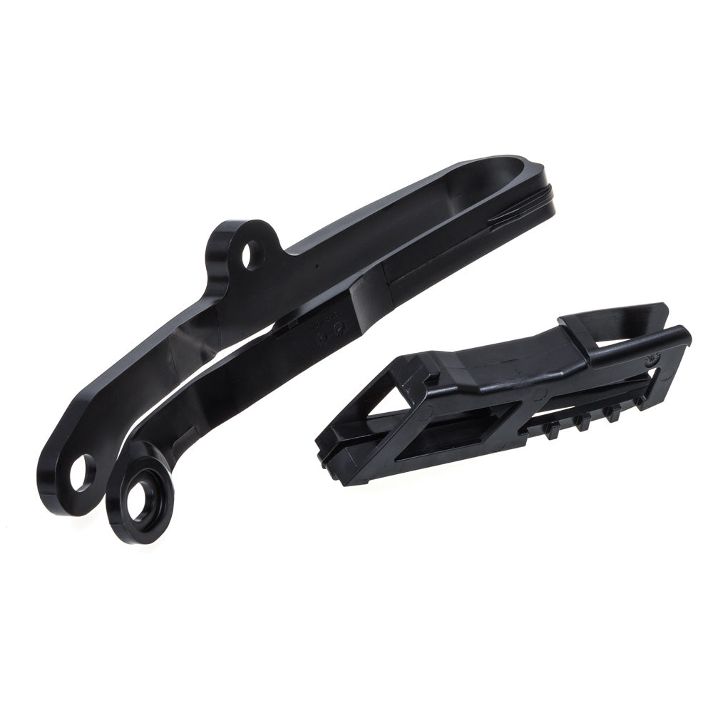 POLISPORT CHAIN GUIDE & SLIDER KIT KAWASAKI KX250F 17/KX450F 16-17 - BLACK