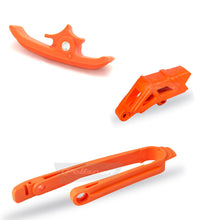 Load image into Gallery viewer, POLISPORT CHAIN GUIDE &amp; SLIDER KIT KTM EXC/EXC-F 17-23 - ORANGE