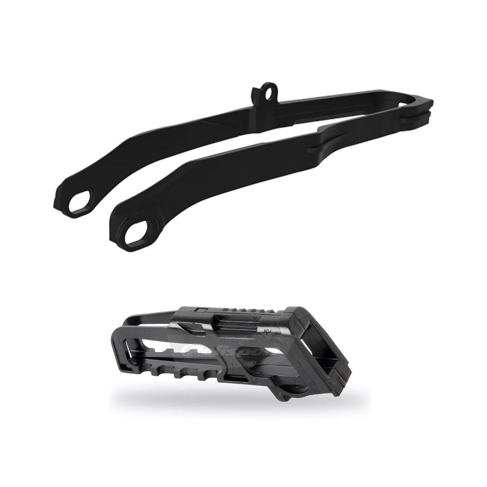 POLISPORT CHAIN GUIDE & SLIDER KIT HONDA CRF250R 18/CRF450R 17-18 - BLACK