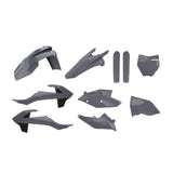 POLISPORT MX KIT KTM SX/SX-F 16-18 - NARDO GREY - INCLUDES FORK GUARDS