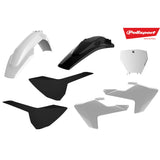 POLISPORT MX KIT HUSQVARNA TC/FC 16-18 - WHITE/BLACK