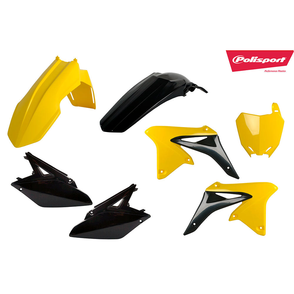 POLISPORT MX KIT SUZUKI RM-Z250 10-18 - YELLOW/BLACK