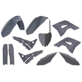 POLISPORT MX KIT - RESTYLE - HONDA CR125/250 02-07 - NARDO GREY - INCLUDES AIRBOX COVERS AND FORK GUARDS