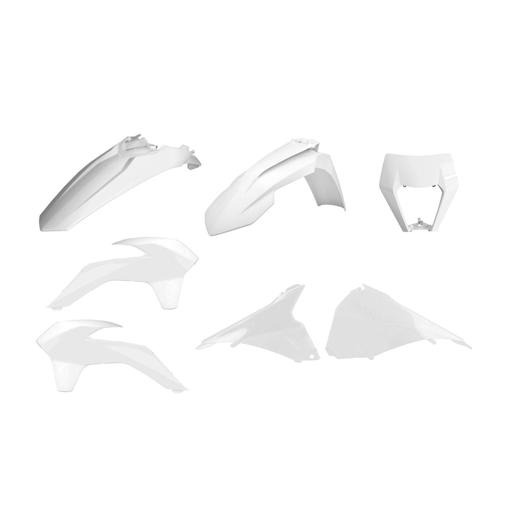 POLISPORT MX RESTYLING KIT KTM EXC/EXC-F 14-16 - WHITE