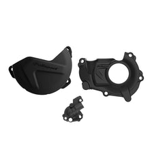 Load image into Gallery viewer, POLISPORT ENGINE COVER PROTECTION KIT YAMAHA YZ450F WR450F - BLACK