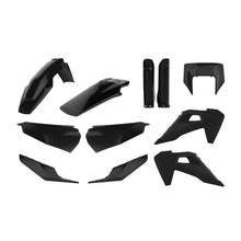 Load image into Gallery viewer, POLISPORT ENDURO KIT HUSQVARNA TE/FE 20-23 - BLACK (INCLUDES HEADLIGHT SURROUND &amp; FORK GUARDS)