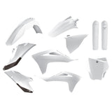 POLISPORT MX KIT GASGAS MC/MC-F 21-23 - WHITE (INCL. FORK GUARDS)