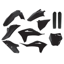 Load image into Gallery viewer, POLISPORT MX KIT GASGAS MC/MC-F 21-23 - BLACK (INCL. FORK GUARDS)