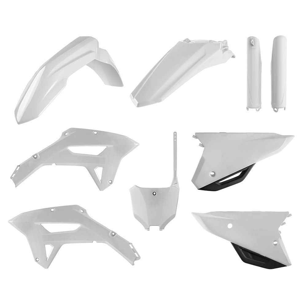 POLISPORT ENDURO KIT HONDA CRF450RX 21-23 - WHITE (INCL FORK GUARDS)