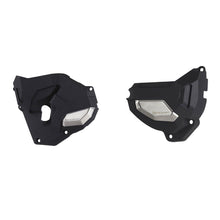Load image into Gallery viewer, POLISPORT CLUTCH &amp; ALTERNATOR COVER KIT HONDA CB650/CBR650 14-20 - BLACK/SILVER