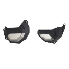 Load image into Gallery viewer, POLISPORT CLUTCH &amp; ALTERNATOR COVER KIT HONDA AFRICA TWIN 1100 20-24 - BLACK/SILVER