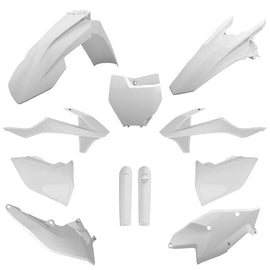 POLISPORT MX KIT KTM SX/SXF 16-18 WHITE