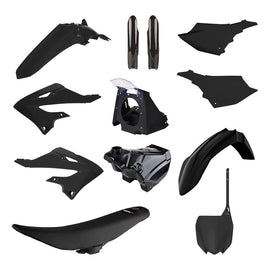 POLISPORT MX RESTYLE KIT YAMAHA YZ125/250 BLACK INCL TANK & SEAT 02-21